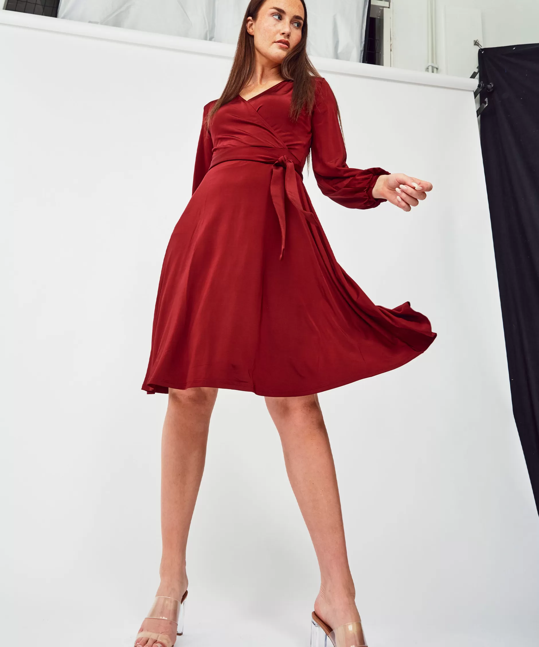 New jumperfabriken Annie Dress Wine