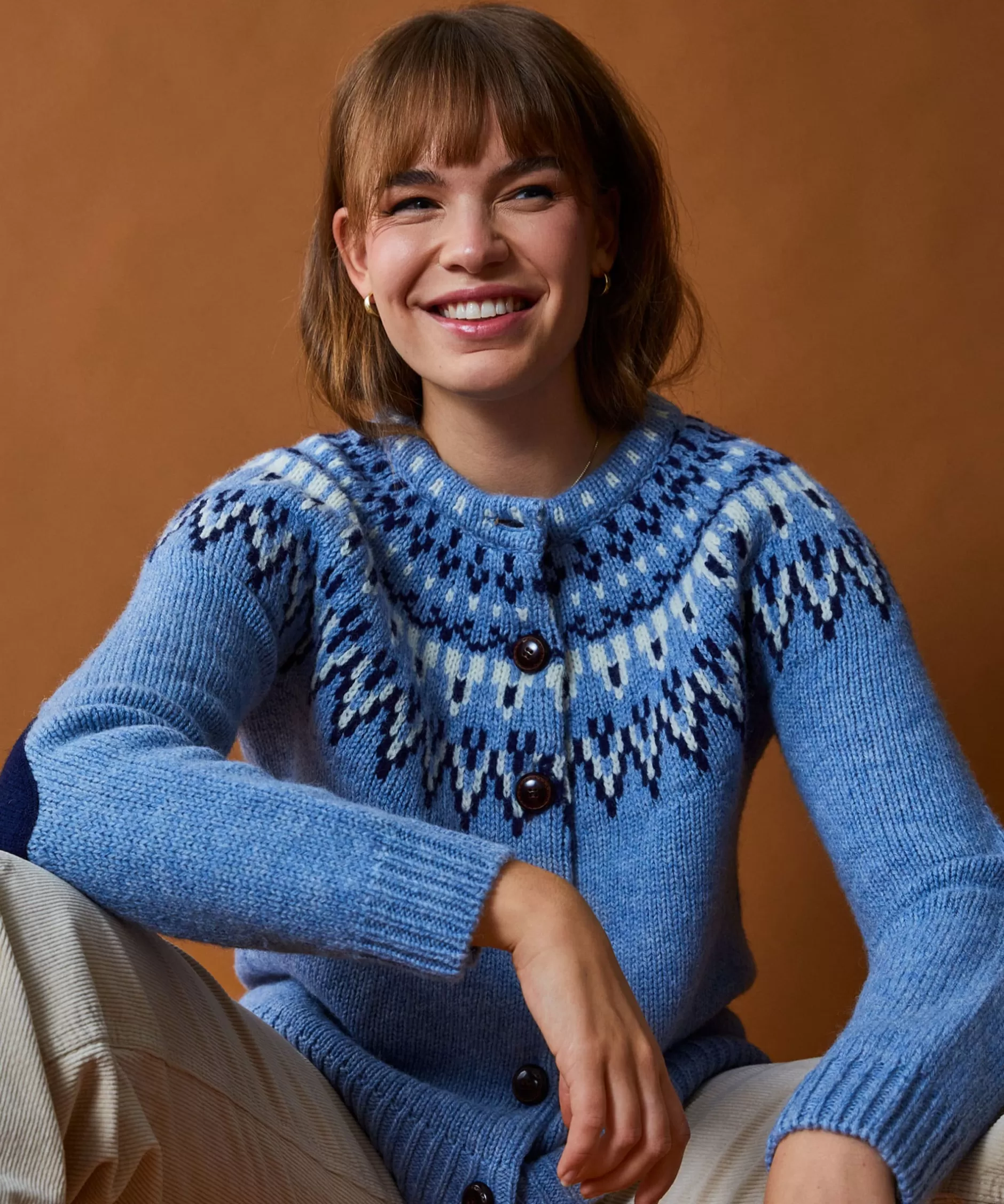 Hot jumperfabriken Joelle Cardigan Lightblue