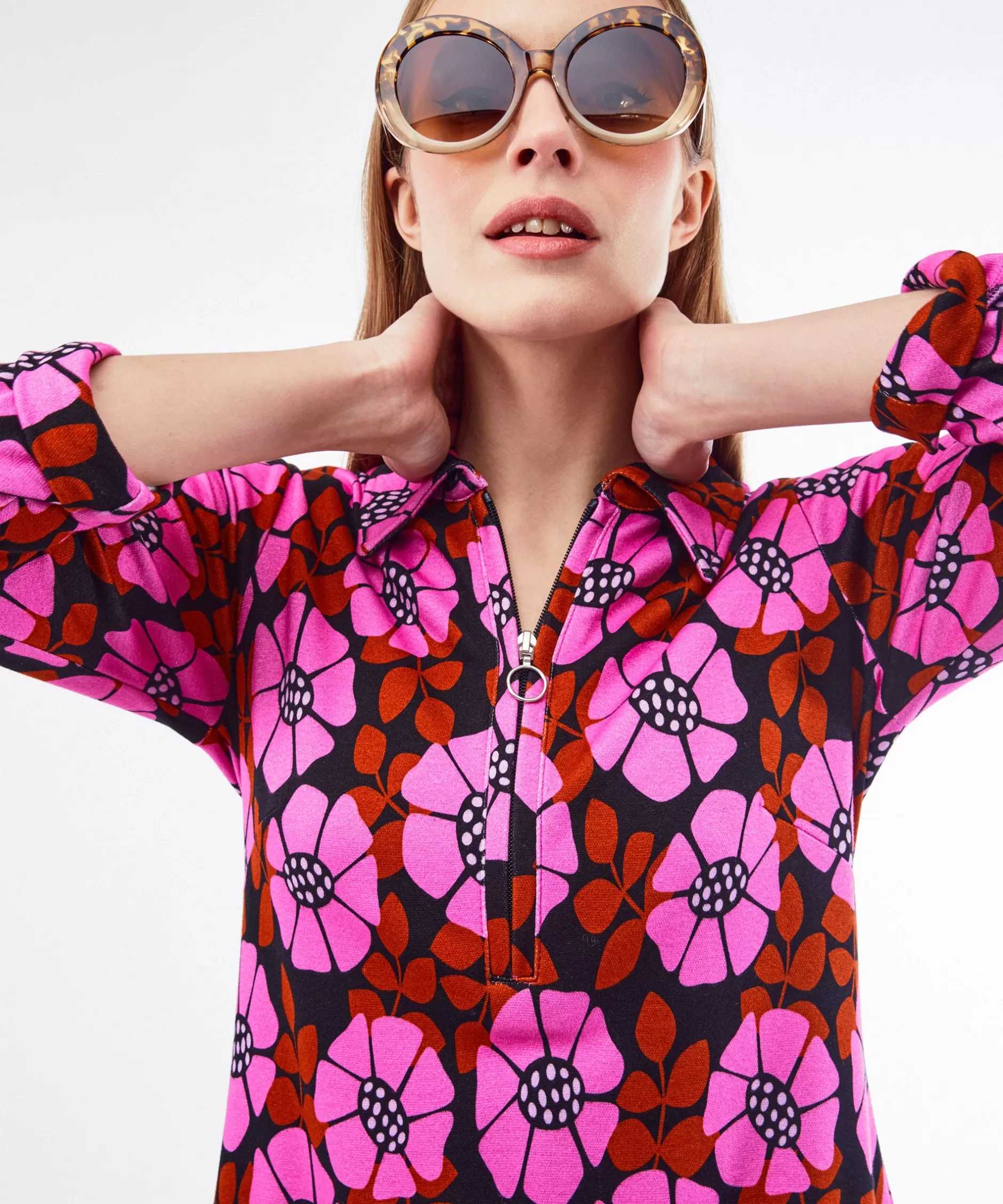 Store jumperfabriken Lana Dress Pink