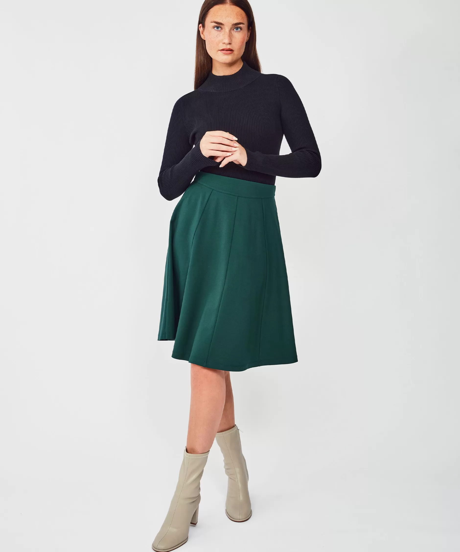 New jumperfabriken Sarita Skirt Darkgreen