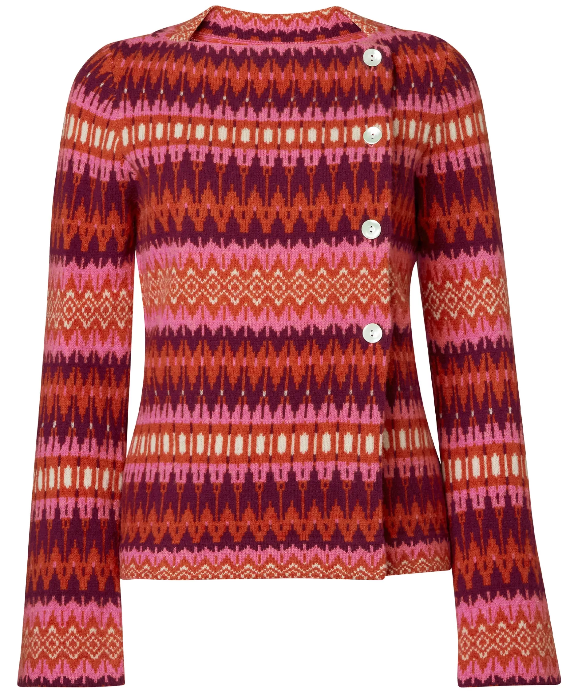 Discount jumperfabriken Siv Cardigan Wine