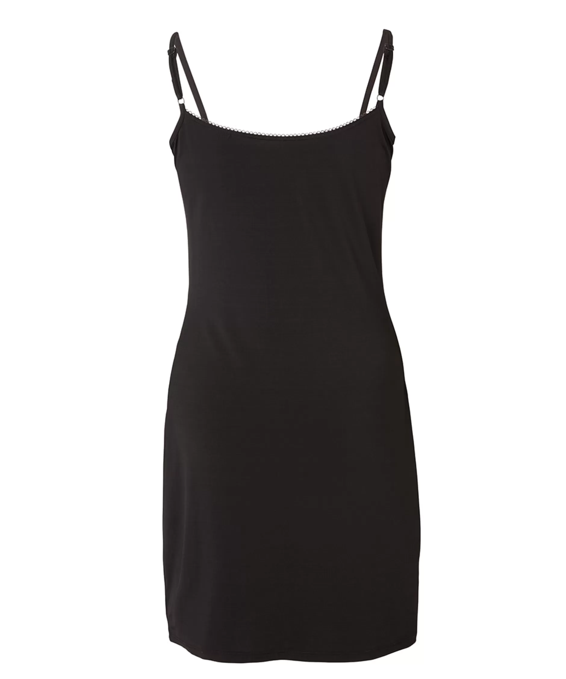 Online jumperfabriken Stella Slipdress Black